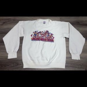 Vtg Aztec tread team Crewneck